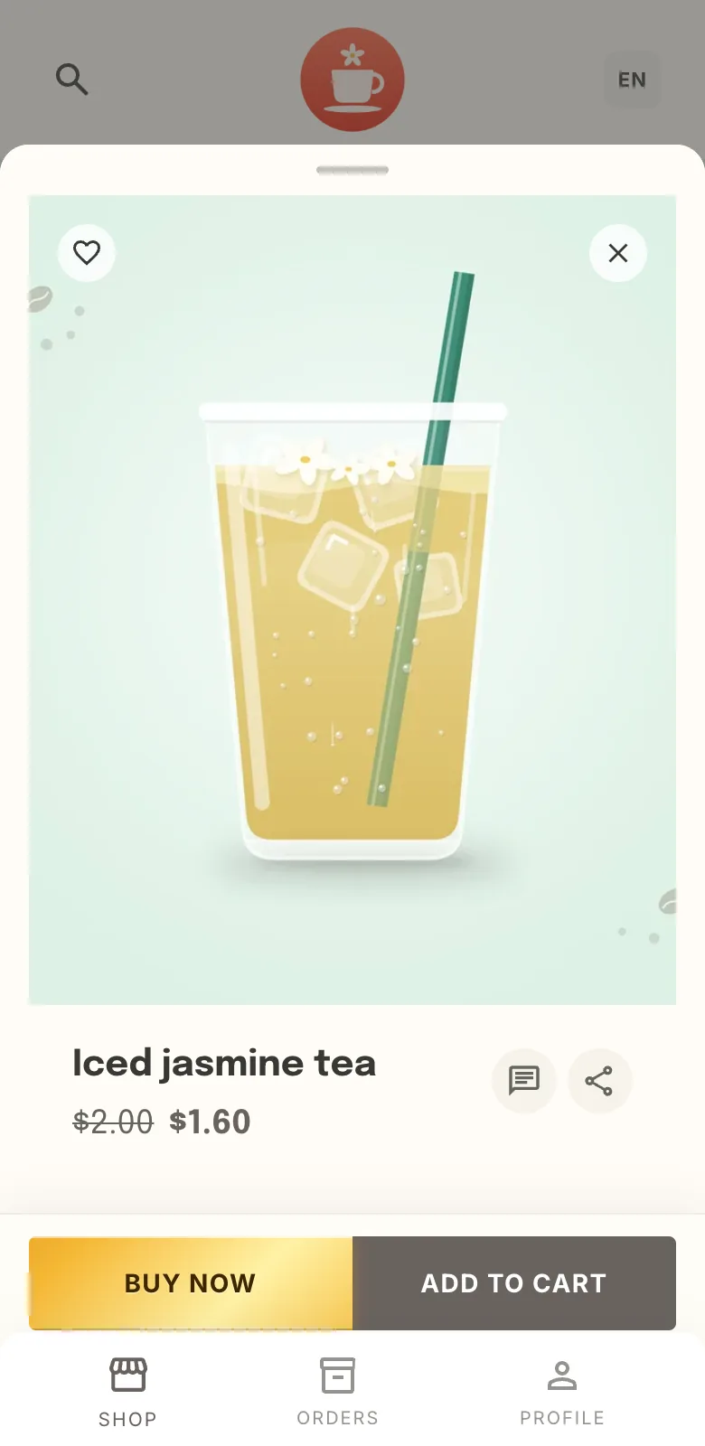 A product page with the sale price and Add to cart